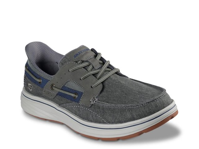ダフタウン GM Connoisseurs Choice Skechers Hands Free Slip-ins Relaxed Fit Troutt Davey Boat Shoe