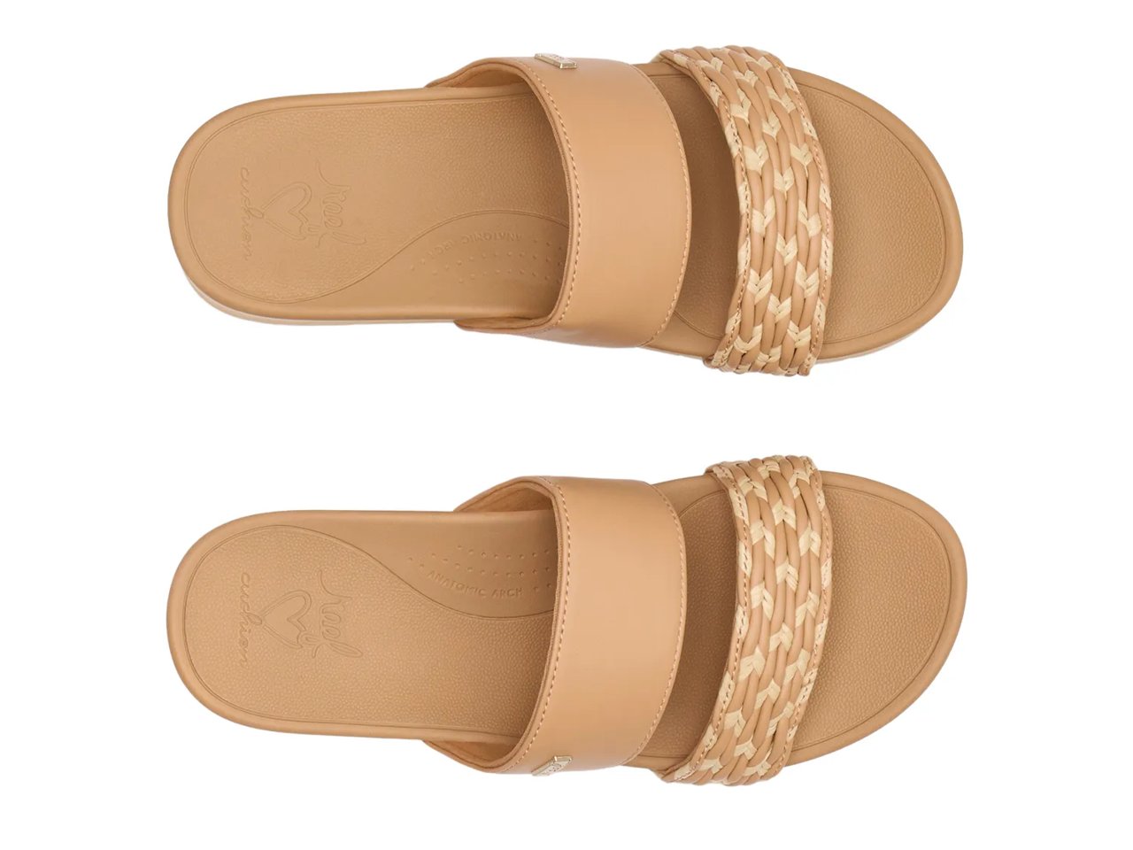 Banded Horizon Platform Sandal