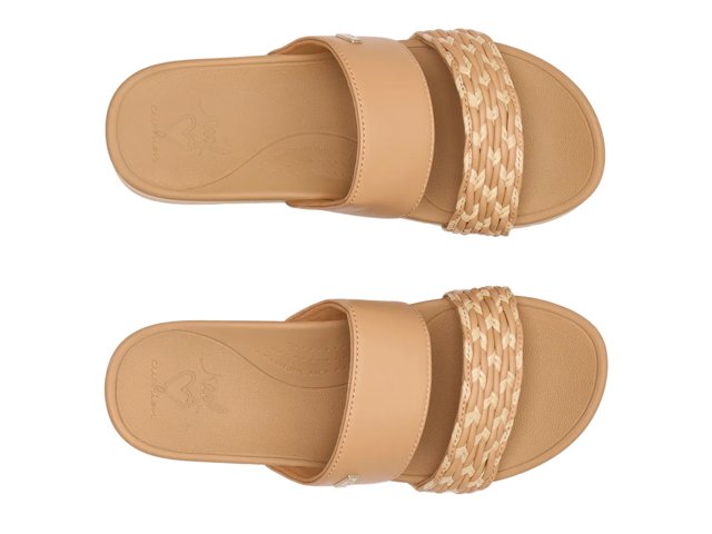 Banded Horizon Platform Sandal