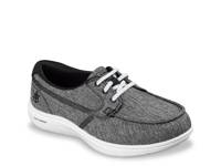 On-The-GO Flex Radiant - Sirena Boat Shoe - Women's Black view