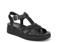 Grandoise Wedge Sandal Black view