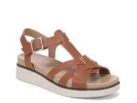 Grandoise Wedge Sandal Brown view