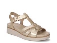 Grandoise Wedge Sandal Gold Metallic view