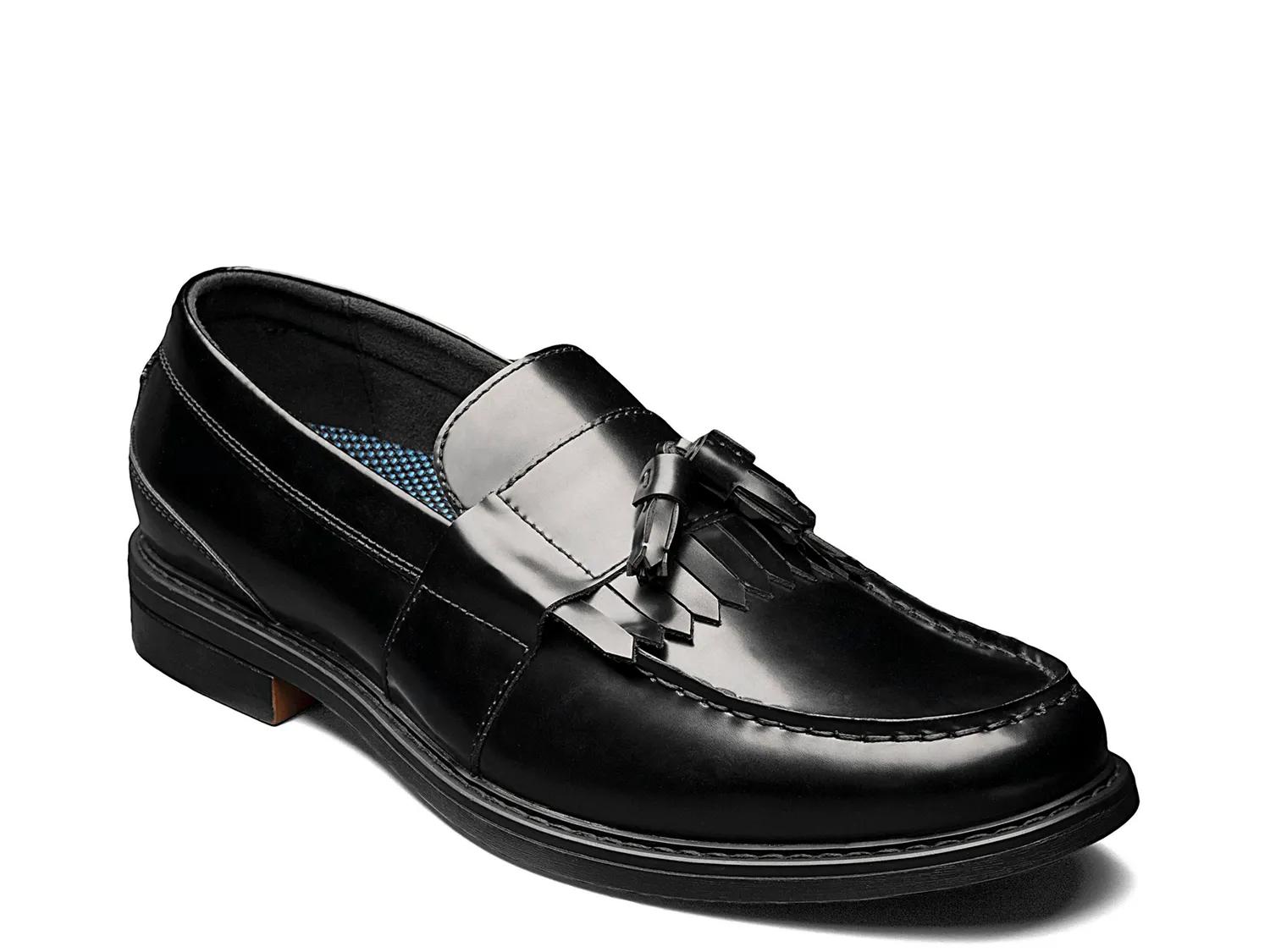 Nunn Bush Leather Black Men\'s Dress Shoes Vintage Kiltie Tassel Loafers Size 9.5 Nunn Bush Vintage 90s nunn bush tassel penny loafers | Grailed main image 4