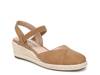 Pilar Espadrille Wedge Sandal Tan Brown view