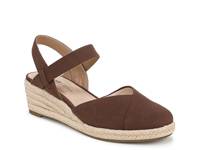 Pilar Espadrille Wedge Sandal Dark Brown view