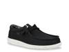 Wally Stretch Slip-On - Men's Black/White view