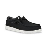 Wally Stretch Slip-On - Men's Black/White view