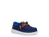 Wally Funk Game On Slip-On - Kids'' Navy/Multicolor view