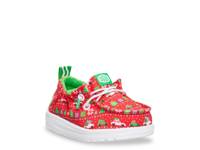 Lildude Holiday Sweater Slip-On - Kids' Red/Green view