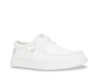 Wally Stretch Sox Slip-On - Men's White view