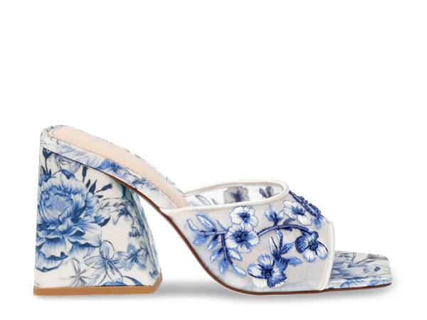 Featuring a floral dress sandal.
