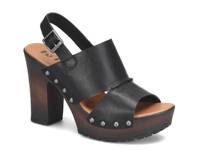 Kristian Platform Sandal Black view