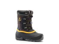 Luke Snow Boot - Kids' Green Camo Print view