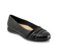 Drew Ballet Flat Black/Black view