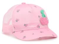 Cherry Printed Kids' Trucker Hat Pink view