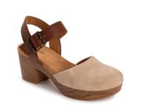 Merritt Platform Sandal Natural Beige view