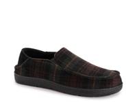 Owen Full Fit Slipper - Men's Brown Plaid Print view