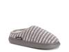 Janna Cozy Crew Clog Slipper - Women's Grey Stripe Print view
