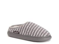Janna Cozy Crew Clog Slipper - Women's Grey Stripe Print view