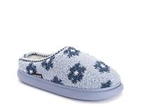 Janna Cozy Crew Clog Slipper - Women's Light Blue Floral view