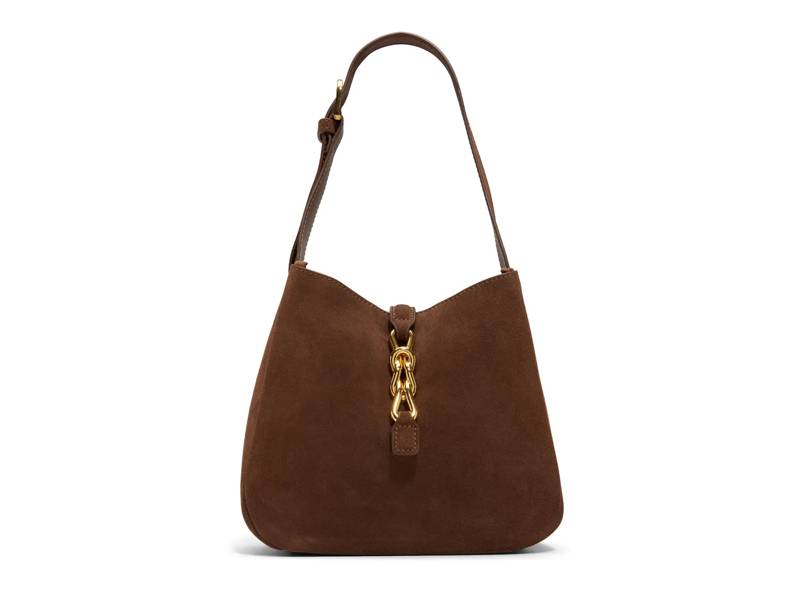 Soffietta Luxe Suede Bucket Bag