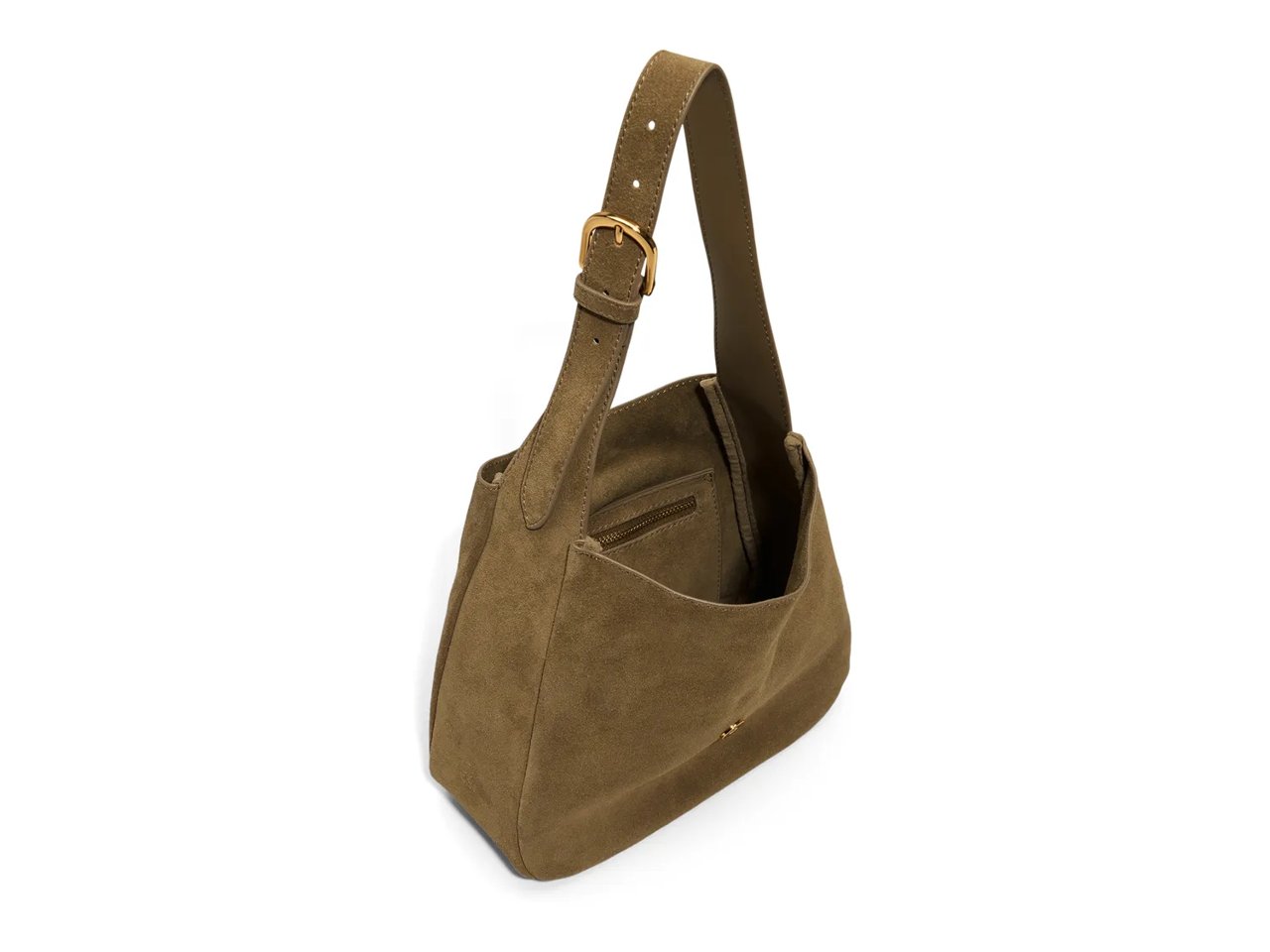 Soffietta Luxe Suede Bucket Bag