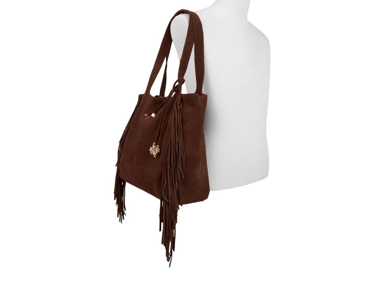 Arrow Suede Tote