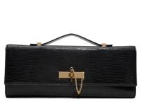 Roux Clutch Black Snake Print view