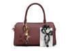 Knowsley Satchel Bordeaux view