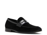 Santee Penny Loafer Black Velvet view