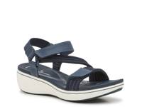 Cloudsteppers Breezerae Sun Wedge Sandal Navy view