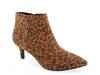 Edith Bootie Brown/Black Leopard Print Faux Suede view