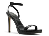 Kaathy Platform Sandal Black view
