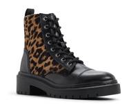 Goer-In Bootie Black/Brown Leopard Print Leather/Calf Hair view