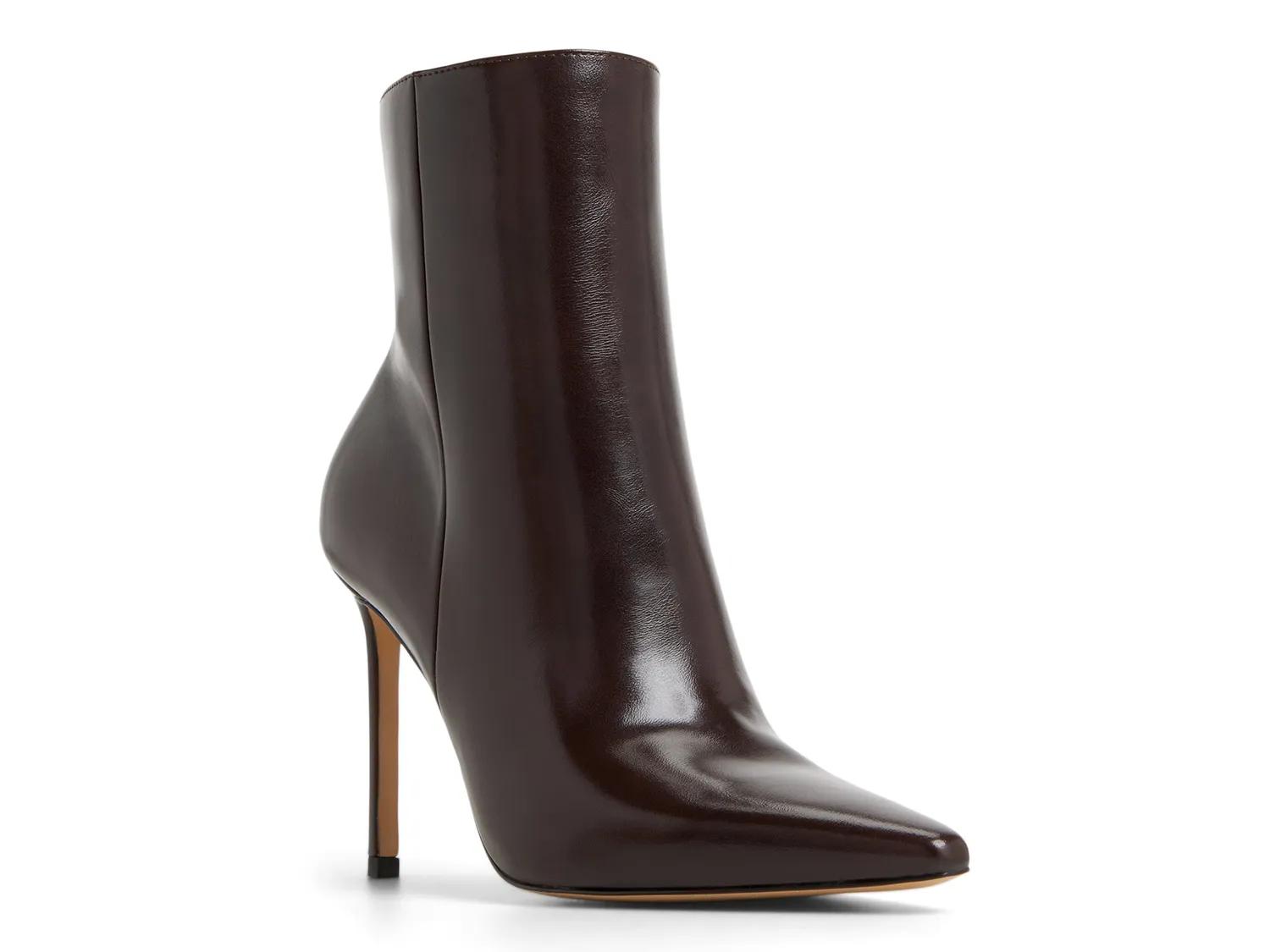 Aldo Guavaberry Bootie In Brown