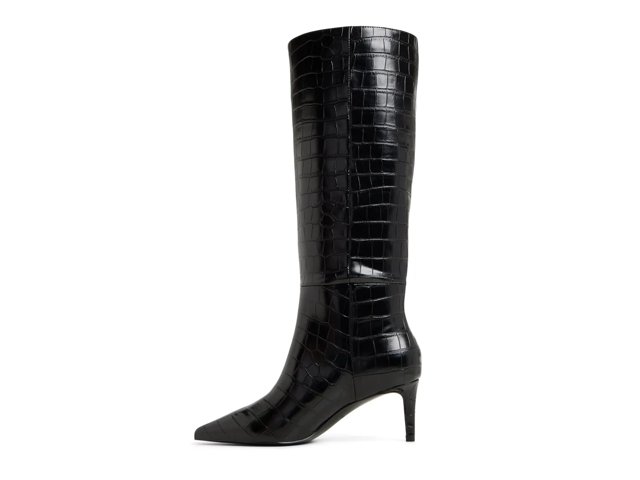 (取寄) アルド レディース  ALDO women Heathher Open Black Aldo Heathher Boot - Free Shipping | DSW