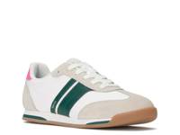 Revival Sneaker - Women's Snow White/Forest Green/Hot Pink view