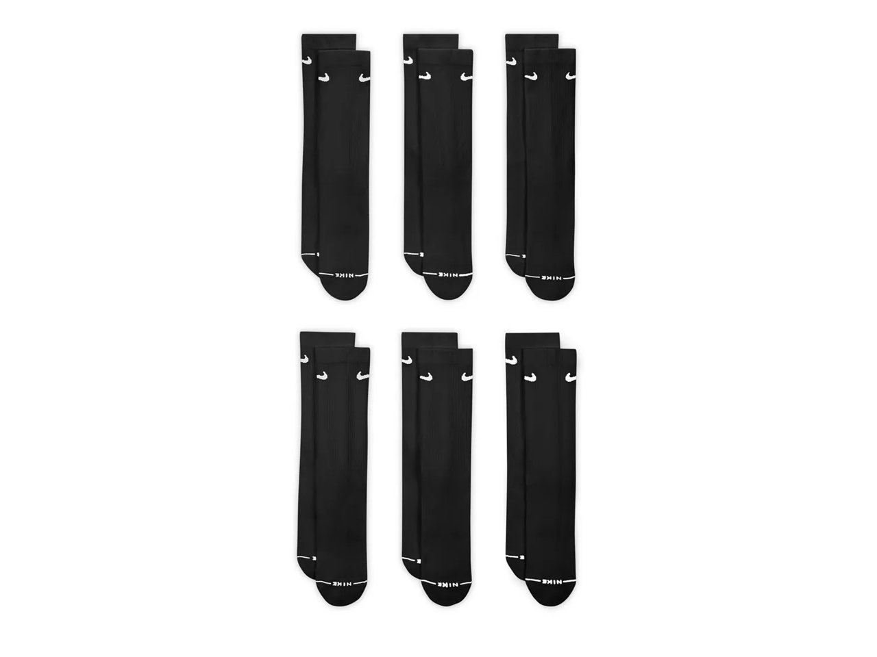 Everyday Elevated Crew Socks - 6 Pack
