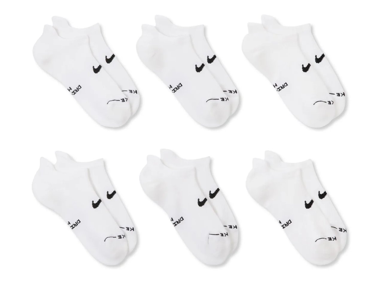 Everyday Elevated No Show Socks - 6 Pack