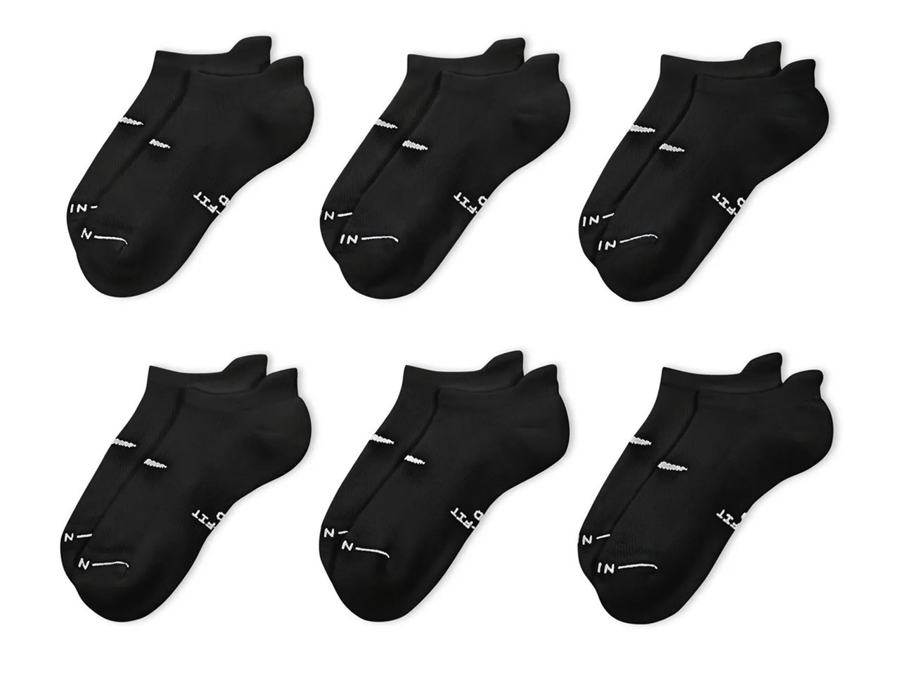 Everyday Elevated No Show Socks - 6 Pack