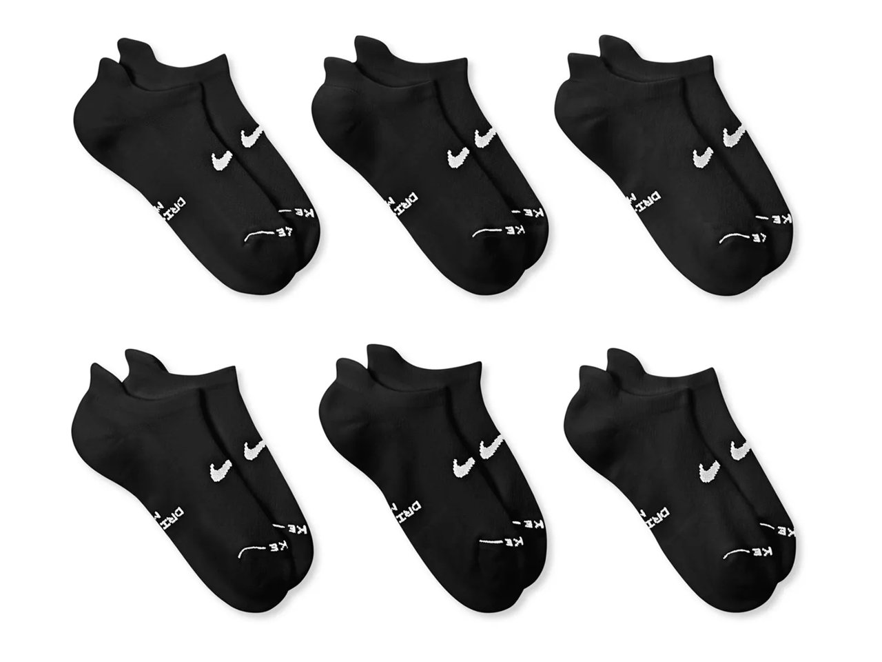 Everyday Elevated No Show Socks - 6 Pack