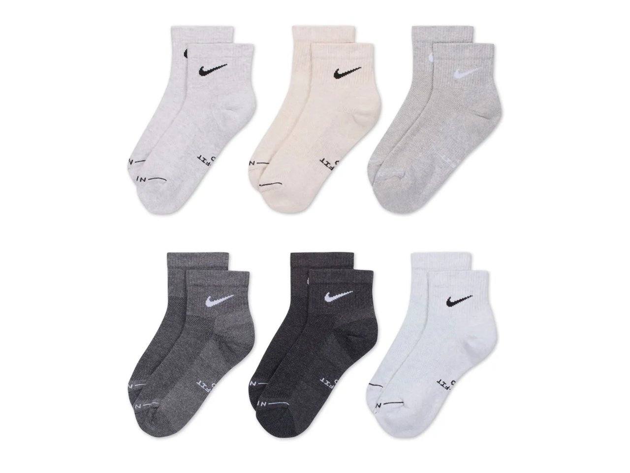 Everyday Elevated Ankle Socks - 6 Pack