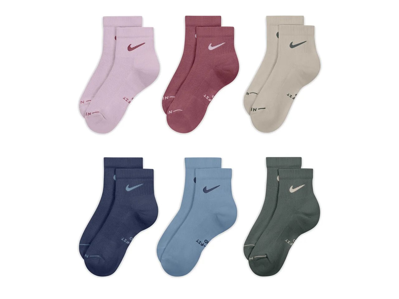 Everyday Elevated Ankle Socks - 6 Pack