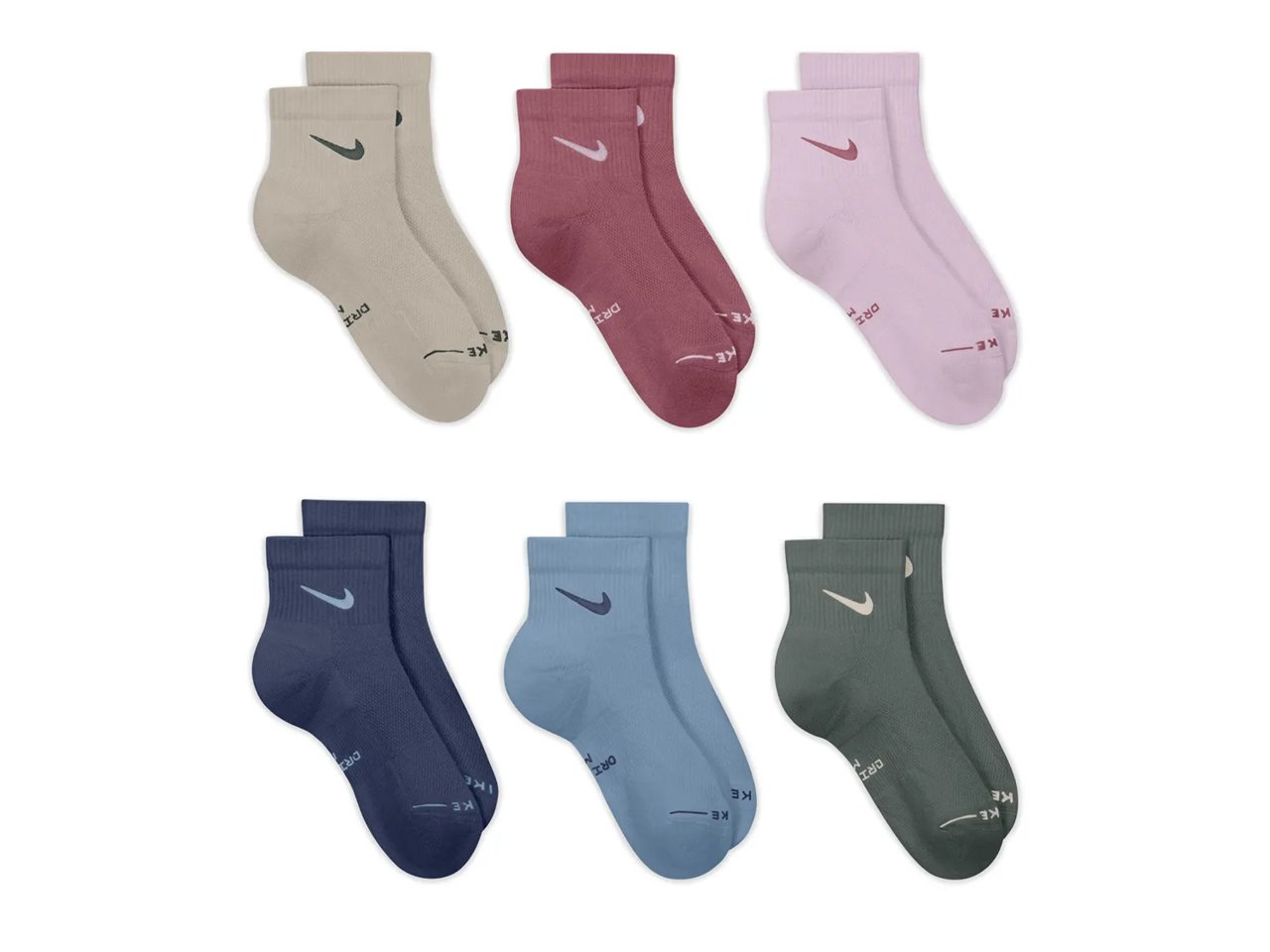 Everyday Elevated Ankle Socks - 6 Pack