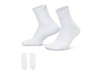 Everyday Elevated Women's Crew Socks White view
