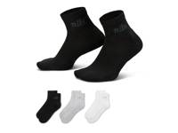 Everyday Elevated Ankle Socks - 3 Pack Black/White/Grey view