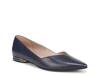 Havana Flat Midnight Blue Leather view