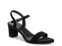 Bristol Sandal Black Velvet view