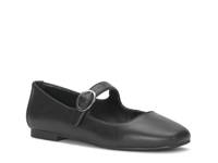 Norissa Mary Jane Flat Black Synthetic view